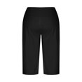 thumbnail image 4 of WILLBEST Pantalones Capri Casuales de Verano para Mujer, Cómodos, Elásticos, para Uso Diario, Moda Versátil para Camisetas y Conjuntos. Extra Grande, 4 of 6