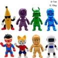 thumbnail image 1 of Pack Stumble Guys Game Action Figure Toys Miniature Model Dolls, 1 of 5