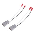 thumbnail image 1 of MERIGLARE 2pcs Car Radio Speaker Wire Harness Adapter Plug For 1982-2015 for, 1 of 6