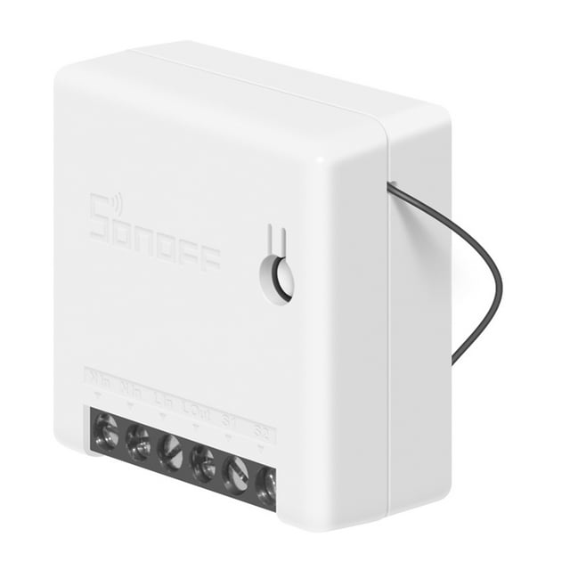 MINI DIY Interruptor inteligente de dos vías Cuerpo pequeño Control remoto Interruptor WiF CACAGOO Cambiar