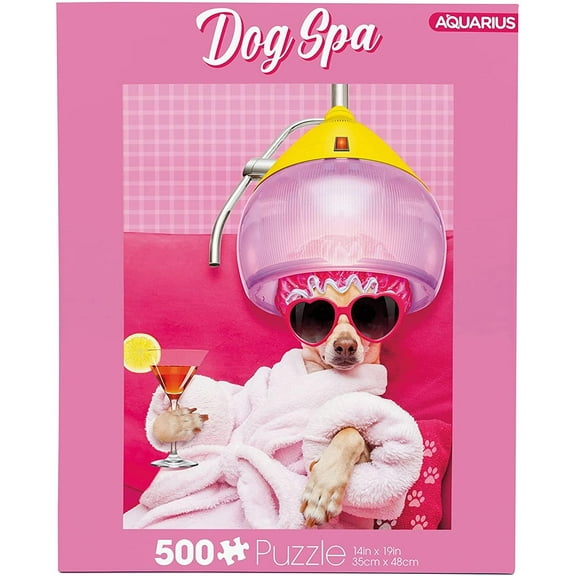 Dog Spa 500 Piece Jigsaw Puzzle