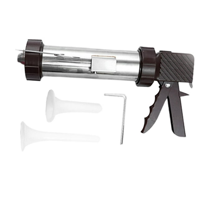 jifeng Manual Sausage Stuffer Handheld Meatball Enema for Restaurant Kitchen Hiking Type B