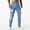 Light Blue, variant on ZZwxWA Men's Casual Jeans Pants Stretch Denim Loose Comfy Trousers Fashion Skinny Jeans Side Striped Streetwear Slacks up to 50% Off
