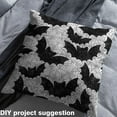 thumbnail image 2 of Castle Fairy Black Bats Fabric by the Yard 1 Yard for Teens,Spider Web Home Decor Fabric by the Yard,Spooky Animal Room Decor Fabric by the Yard,Super Cozy Room Decor, 2 of 6