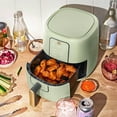 thumbnail image 4 of Beautiful 3 Qt Air Fryer with TurboCrisp Technology, EverGood Ceramic Nonstick Coating, Sage Green by Drew Barrymore, 4 of 13