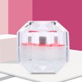 thumbnail image 2 of Transparent Jewelry Box Ring Earring Ear Stud Storage Case earring box transparent Soft Cushion Design Jewelry Case, 2 of 9