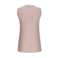thumbnail image 4 of BSDJILFG Eyelet Tops for Women 2025 Spring Summer Casual Crewneck Sleeveless Cami Slim Fit Pullover Blouse,S-3XL, 4 of 5