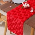 thumbnail image 1 of The Three Love Printed Tablecloth Can Feel The Delicate Bumps And Bumps Between The Fingertips Which Is Not Visually Sweet And But Also Enriches The Tactil, 1 of 4