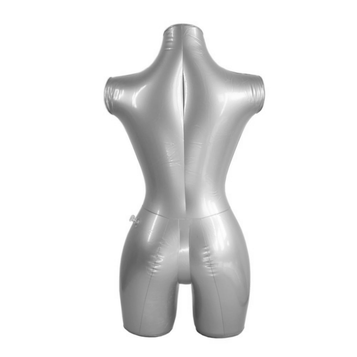 Inflatable Female Mannequin Half Body Torso Top Shirt Dress Form Clothing Display Model