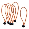 thumbnail image 4 of koolsoo 6 Pcs Corde à Bungee Robuste pour Bâche de Tente, Cordon de Serrage, Dessus Orange 9 Pouces, 4 of 9