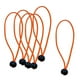 thumbnail image 4 of Correas de amarre con cordón de bola para carpa con dosel de 6\'\'/5\'\'/8\'\' Naranja 9 pulgadas, 4 of 9