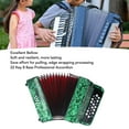 thumbnail image 4 of 22 Key 8 Bass Professional Accordion, Anti Slip Button Sensitive Accordion Musical Instruments with Strap, Entry Level Piano Accordion for Professional Performances, 4 of 7