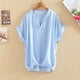 thumbnail image 1 of Gibobby Blusas Termicas Dama Slim Topsdress up Working Lady（Aqua， L), 1 of 3