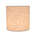 thumbnail image 4 of Aspen Creative 31196 Transitional Drum (Cylinder) Shaped Clip-On Construction Lamp Shade in Beige, 5" wide (5" x 5" x 5"), 4 of 6