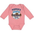 thumbnail image 3 of Inktastic Poppop Grandpa Football Buddy Boys or Girls Long Sleeve Baby Bodysuit, 3 of 5