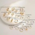 thumbnail image 4 of HAHDAXIA Stocking Stuffers for Teens Gold Stackable Rings Set for Women Vintage Knuckle Rings for Teen Girls Midi Rings Pack Statement Bohemian Stacking Rings for Women Multiple Rings Pack, 4 of 7