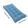 thumbnail image 3 of Rewenti Coussin pour Balançoires de Porche Imperméable Coussin pour Balançoires d'Extérieur Coussin de Remplacement pour Balançoires pour Meubles d'Extérieur Terrasse, 3 of 6