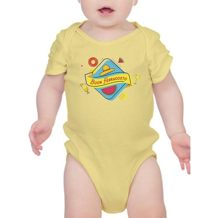

Buon Ferragosto Cocktails Bodysuit Infant -Image by Shutterstock 12 Months