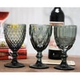 thumbnail image 4 of Hermosa copa europea de vino tinto en relieve de color, copa creativa para fiestas de hotel, copa para banquetes, 4 of 6