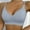 Blue, variant on TEVEQ Push Up Bras for Women High Support No Underwire Wireless Bra Full Coverage Padded Support Bra for Lift Bralette Everyday Seamless Tshirt Bras Deep V Petal Bra No Underwear Soft Wireless Bra Co