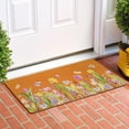 thumbnail image 4 of Tulip Floral Butterfly Coir Door Mat for Front Door, Spring Sumeer Flowers Outdoor Welcome Mats for Entrance,Garden,RV,Patio,Home Porch Decor Doormat 30x17 Inch, 4 of 6