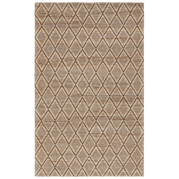 SAFAVIEH Natural Fiber Ezra Geometric Area Rug, Natural, 8' x 10'
