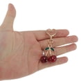 thumbnail image 4 of Encanto Único Moda Cristal Cereza Encanto de Bolso Rojo 1 Pc, 4 of 5