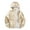 Gold, variant on Girls Rain Jacket Lightweight Windbreaker Coat With Hood Size 10
