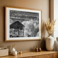 thumbnail image 4 of Seaside Impact - Surf Shack - San Diego California Photography Oak Framed Wall Art Print 24 x 36 inches, 4 of 6