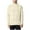 Beige, variant on VgaVtl Men's Long Sleeve Shirts Fleece Turtleneck Mens T Shirts Tie-Dye Warm Layering Casual White Loose Shirts,S