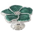 thumbnail image 1 of Enamel glaze Flower Handle Door Knobs Cabinet Drawer Handle, 1 of 6