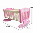 thumbnail image 2 of kjfeif Detachable High Chair and Crib Set with Mattress Quilt and Pilloww,Suit for Boys & Girls Ages 3-12 Years Old Christmas Halloween Party Birthday Gift, 2 of 6