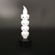 thumbnail image 3 of Velas sin llama con luz Led en forma de calabaza/calavera para Halloween, 5 uds., para fiesta de Halloween, 3 of 5