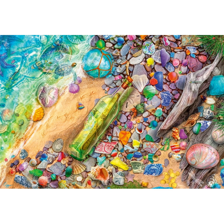 Buffalo Games 2000-Piece Beachcombers Bounty Interlocking Jigsaw