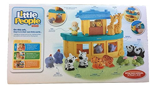 Fisher-Price Little People Noah's Ark Gift Set Animal Christmas Toy Playset New 