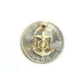 thumbnail image 3 of New 14k yellow Gold tiny Jesus anchor and wheel Pendant fine gift jewelry 0.7g, 3 of 12