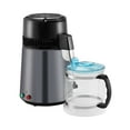 thumbnail image 2 of Water Distiller Machine 4L 1.05Gal, 750W Pure Water Maker with Stainless Steel Interior, Home Countertop Distilled Water Purifier, Gray, 2 of 10