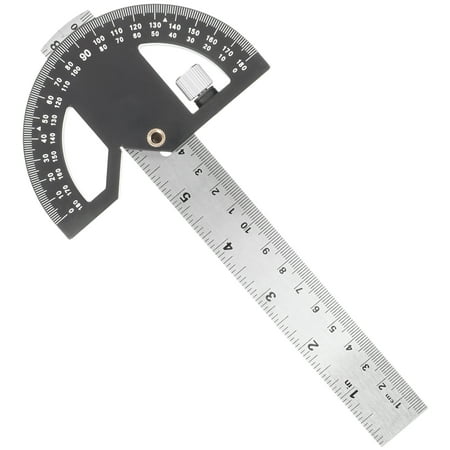 

Tools Woodworking Measuring Tool Angle Measurement Tool Foldable Ruler Protractor for Woodworking Carpentry Angle Ruler Metal Aluminum Alloy Abs