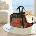 thumbnail image 4 of Pet Travel for Cats and Dogs with Mesh Window Ventilation and Padding Comfortable Portable Design, 4 of 5