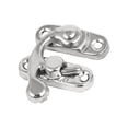 thumbnail image 3 of Unique Bargains Gift Box Left Swing Metal Arm Clasp Latches Toggle Hasp Silver Tone 10Pcs, 3 of 5