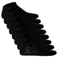 thumbnail image 1 of TOM TAILOR Paquete de 4 Calcetines Unisex - Básico, Calcetines de zapatilla, unicolor Negro 39-42, 1 of 3