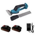 thumbnail image 2 of Electric Hedge Shear,Cordless Grass ,2 in 1 Electric Mini Hedge Trimmer,Handheld Grass Hedge Cutter Clippers 2 Battery 1 Charger Zulema Cortasetos eléctrico, 2 of 8