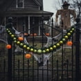 thumbnail image 2 of Vickerman Artificial Christmas Shatterproof Ball Garland - 11' - Kiwi Green - Unlit, 2 of 3