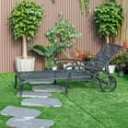 thumbnail image 4 of Garden Grace- Black Cast Aluminium Garden Bench, 4 of 5