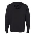 thumbnail image 2 of Independent Trading Co. Unisex Lightweight Hooded Sweatshirt, 2XL, Black, 2 of 2