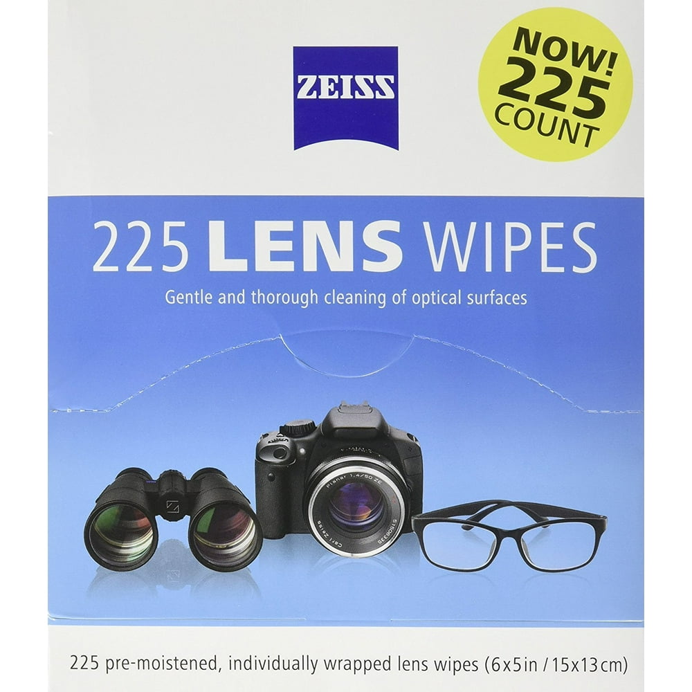 Zeiss PreMoistened Lens Cleaning Wipes, 200 Count (Pack of 1