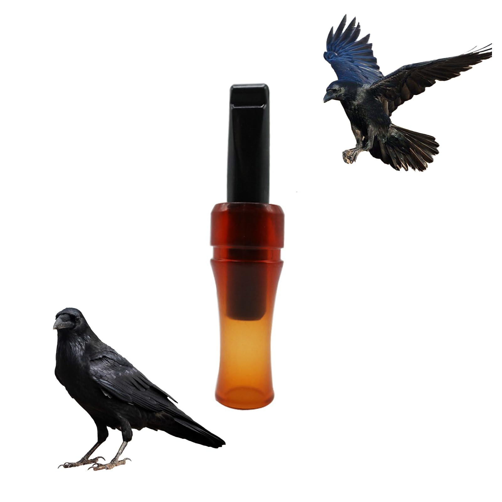 Realistic Crow Call Whistle Portable Plastic Hunting Tool