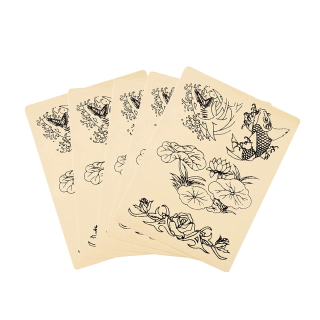 Fiudx Hoja de Práctica de Tatuajes, Simulación Realista de Piel Sintética, Herramienta de Práctica de Doble Cara, Ideal para Artistas Del Tatuaje, Formación y Desarrollo de Habilidades, Perfecta para