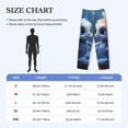 thumbnail image 2 of Salouo Cute Fish Flower Couple Print Pajama Pants for Men, Lounge Pants Elastic Waistband Casual Men's sleepwear Loungewear Sleep Pajama Pant -X-Large, 2 of 7