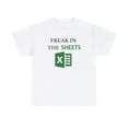 thumbnail image 3 of Freak in the Sheet funny office humor for colleague Unisex Cotton Tee, 3 of 4